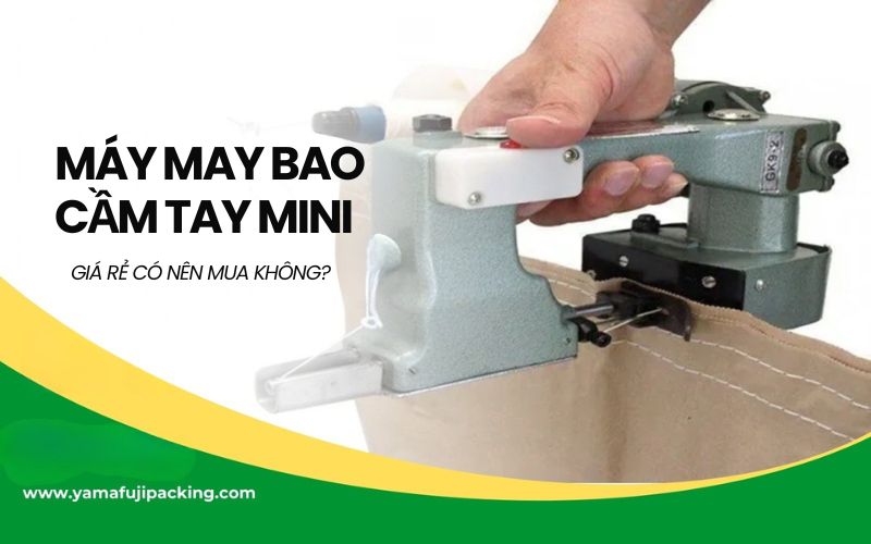 maykhaubao's tweet card. Không ít người từng đứng trước kệ hàng với hàng loạt máy may bao cầm tay mini giá rẻ và tự hỏi: Liệu thiết bị nhỏ gọn này có thực sự bền, may chắc và
