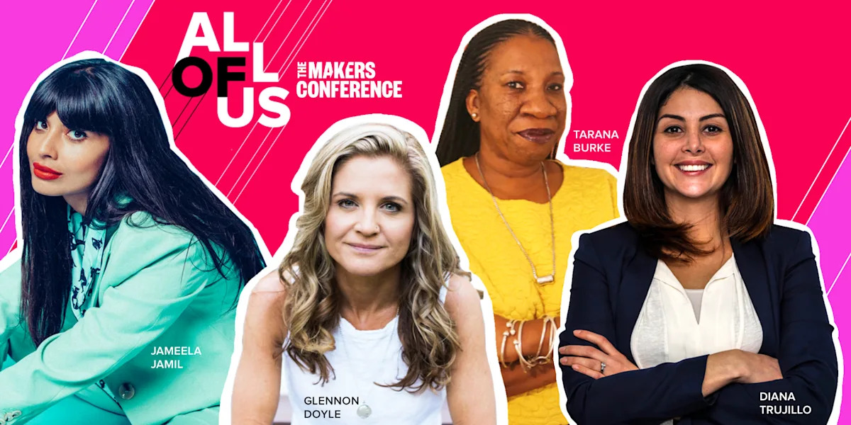 MAKERSwomen's tweet card. Everything you need to know about The 2019 MAKERS Conference