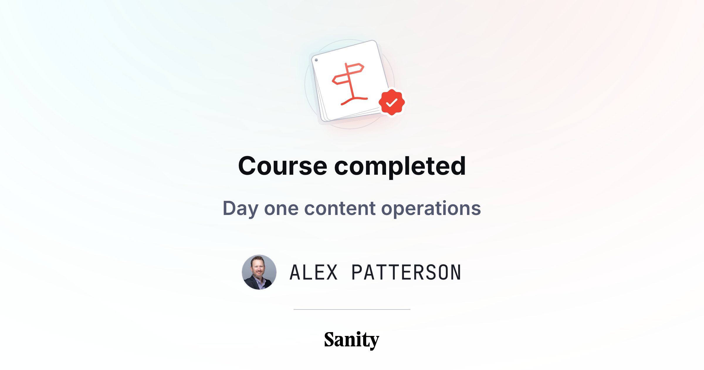 codercatdev's tweet card. Get a top-level understanding of the entire Sanity Content Operating System while building out a multi-application monorepo. With callouts to take other course material to go deeper.