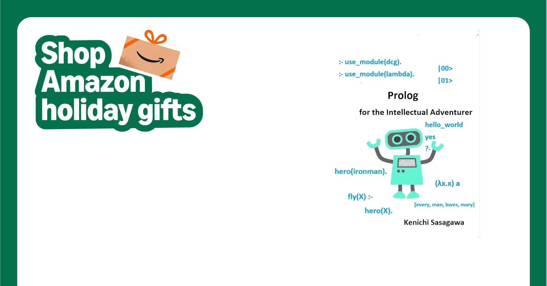 KSasagawa888's tweet card. Prolog for the Intellectual Adventurer