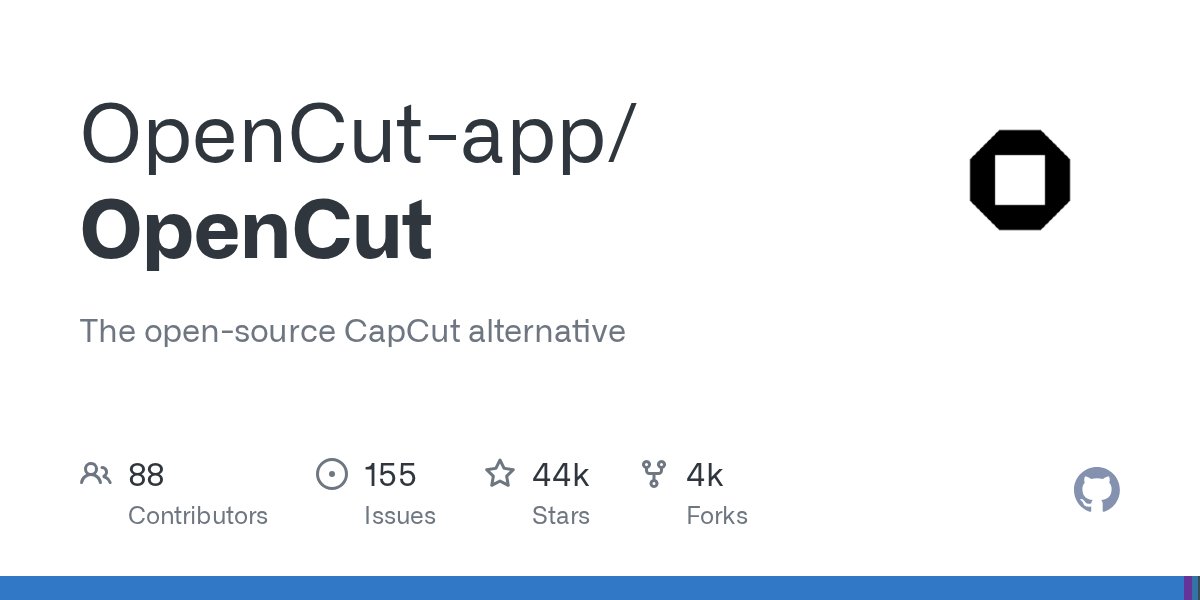 clxymox's tweet card. The open-source CapCut alternative. Contribute to OpenCut-app/OpenCut development by creating an account on GitHub.