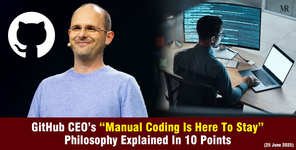 AnshuliDeshmukh's tweet card. Mirror Review June 25, 2025 Is artificial intelligence the end of programming as we know it? While AI coding assistants are changing the industry, GitHub