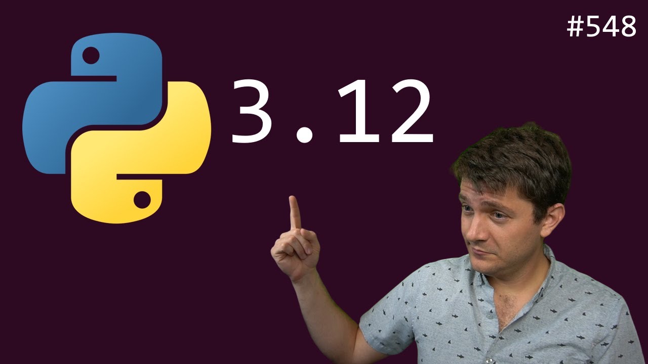 AdamChainz's tweet card. python 3.12 release highlights (beginner - advanced) anthony explains...