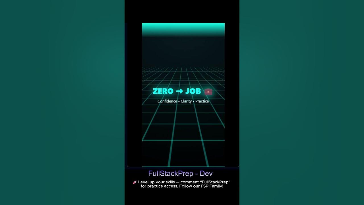 FullstackprepD's tweet card. FullStackPrep | Coding, Interviews & System Design #fullstackprep...