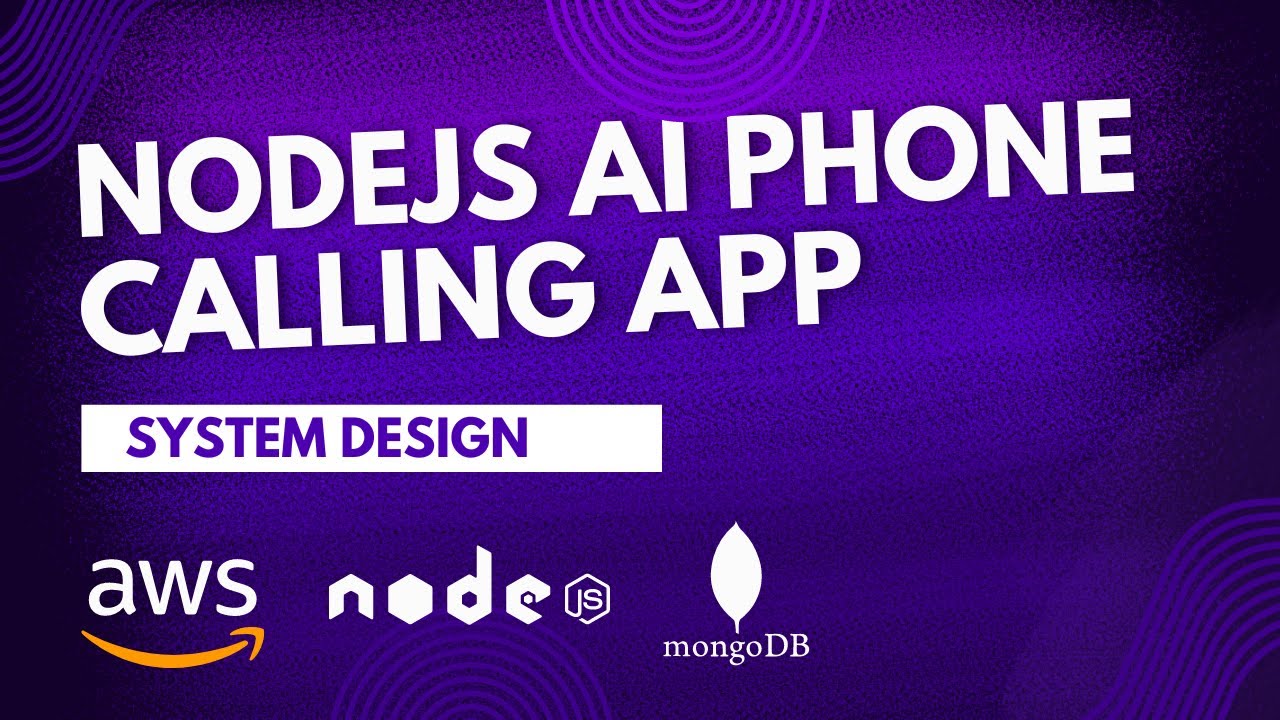 codewithghazi's tweet card. Automated AI Phone Calling App with NodeJS | System Design