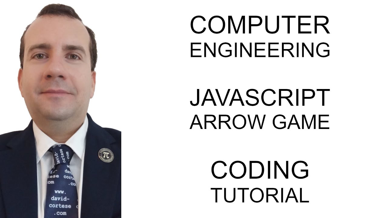 David_Cortese_'s tweet card. JAVASCRIPT ARROW GAME - CODING TUTORIAL