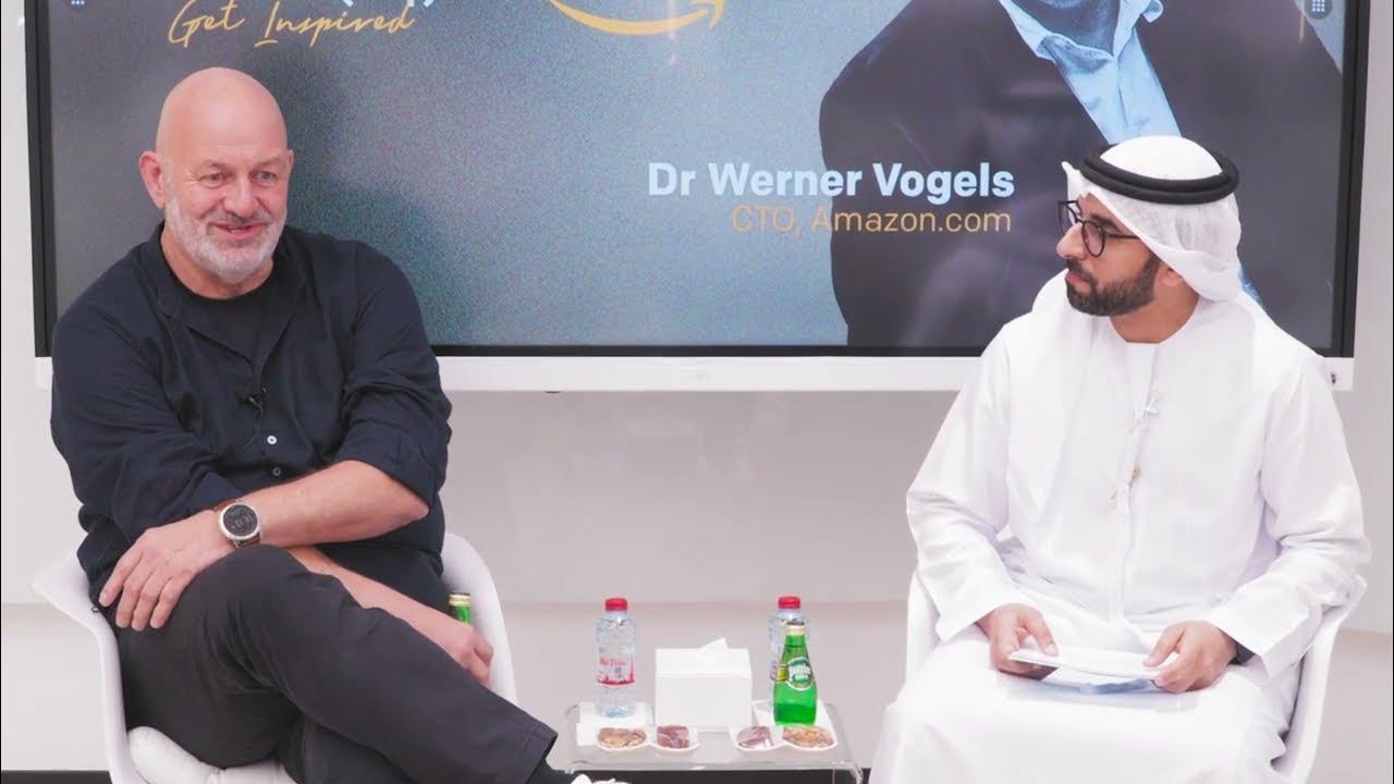 uaeai_2031's tweet card. Werner Vogels - Get inspired / Amazon.com CTO