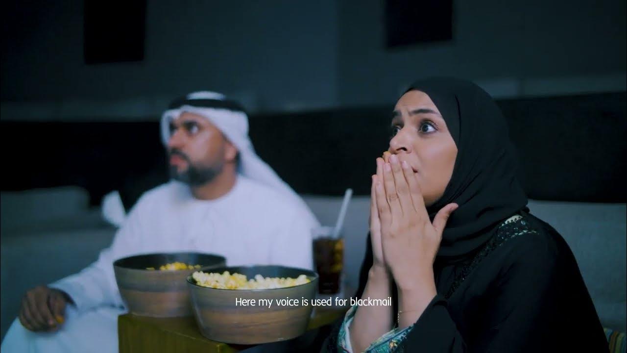 uaeai_2031's tweet card. حملة التزييف العميق - #لاتقصر_في_حمايتهم Deepfakes Campaign