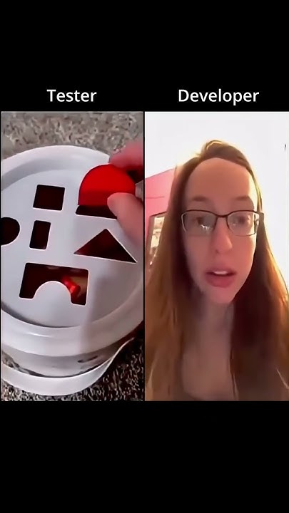 Darek238821's tweet card. 💻 Developer VS Tester ⚔️ Developers Memes | Testers Memes #coding...