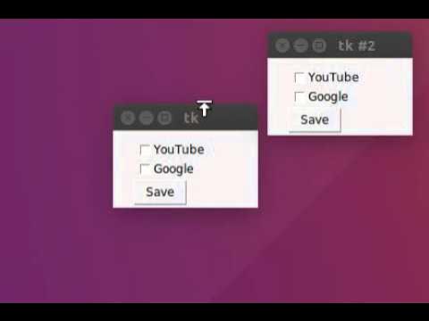 PythonUSA's tweet card. Python Tkinter Tutorial - introduction