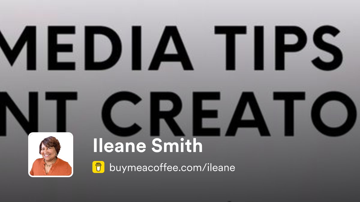Ileane's tweet card. Welcome 🙋🏽‍♀️ I'm Ileane and I love to live stream. My goal is to help you learn how to create better content. If you like my content, please consider buying me a coffee. Thank you for your...