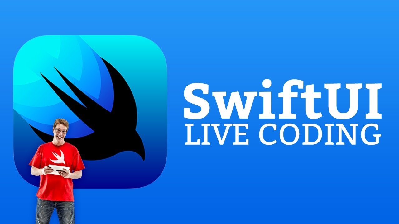 twostraws's tweet card. SwiftUI Live: Building an app from scratch