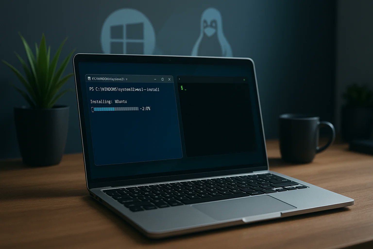 nichoeetricolas's tweet card. Instalação do Subsistema Linux para Windows (WSL)