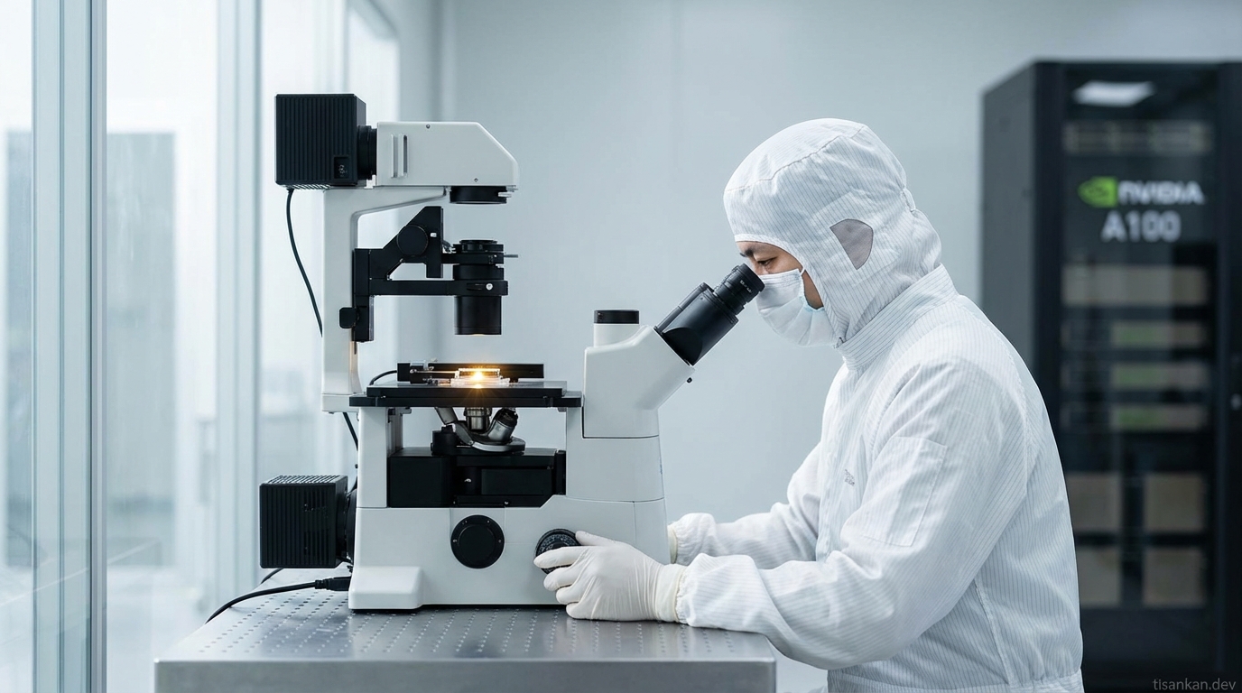 Tisankan's tweet card. LightGen all-optical chip: Revolutionary Chinese Researchers Unveil LightGen AI Chip: A100 Killer?