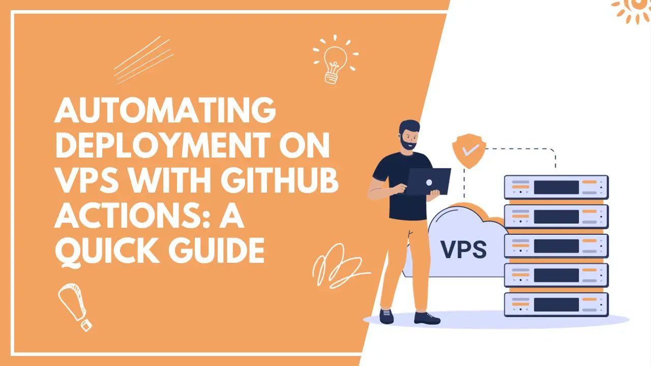coderflex's tweet card. If you had a VPS and you are using already GitHub or any platform using version control. Probably noticed the difficulty of pushing the changes to GitHub and update the code base in your VPS server.