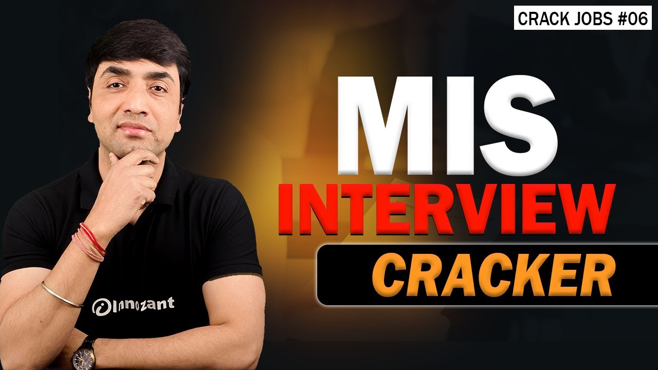 innozant4's tweet card. Crack Jobs #6 - How to Crack MIS Excel Interview? | MIS Interview...