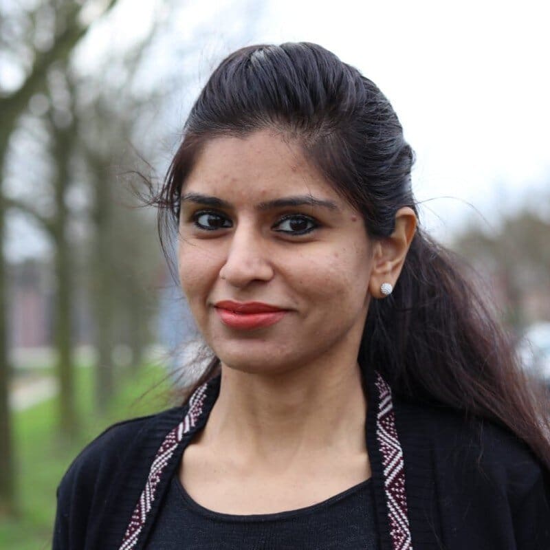 angularjsdev's tweet card. Rajni Kewlani, Senior Backend Developer at Adyen, discusses her tech journey and ways to improve female representation in the industry.