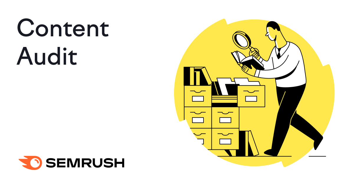 SEO's tweet card. Learn how to perform a successful audit of your website content in five simple steps.