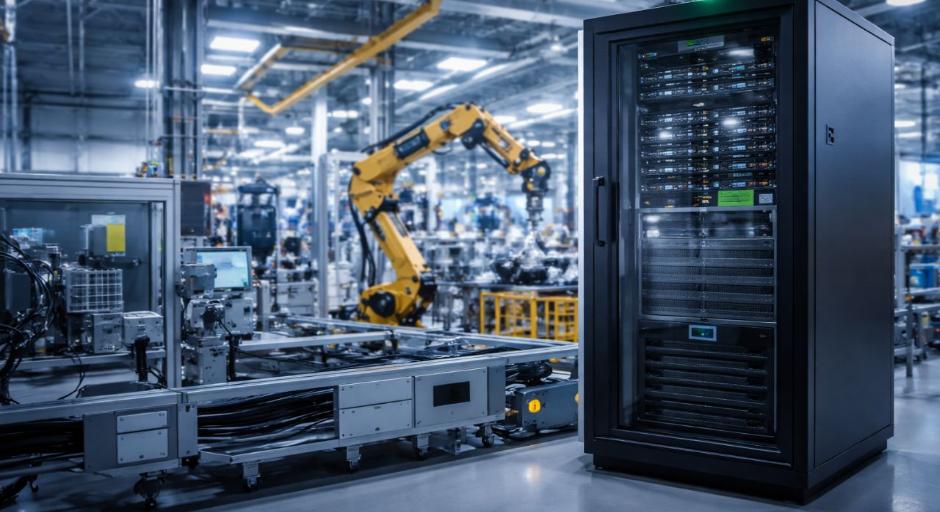 RIMcontenidos's tweet card. El edge industrial impulsa microcentros de datos para procesar información en planta, reducir latencia y sostener aplicaciones críticas.