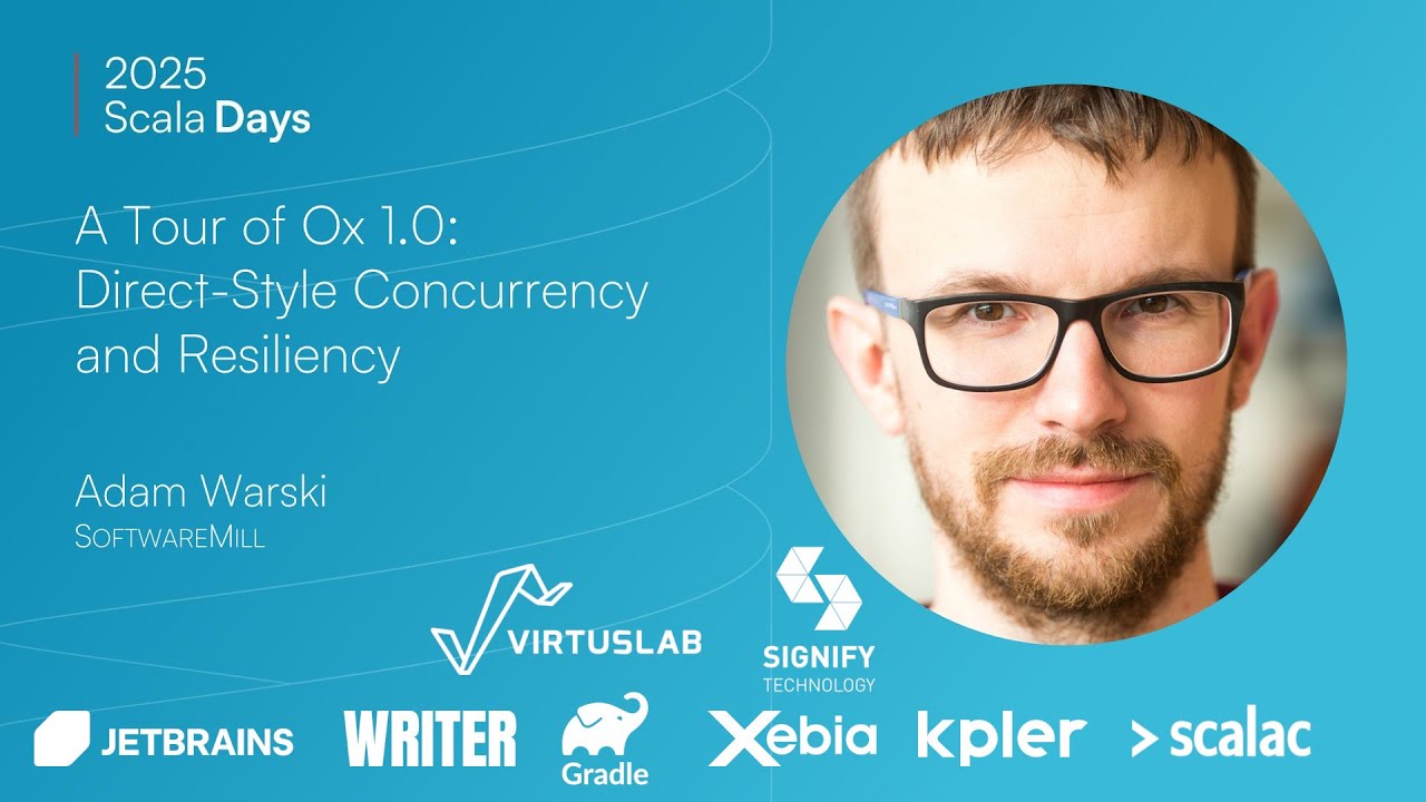 scala_lang's tweet card. Adam Warski: A Tour of Ox 1 0 - Direct Style Concurrency and Resili...