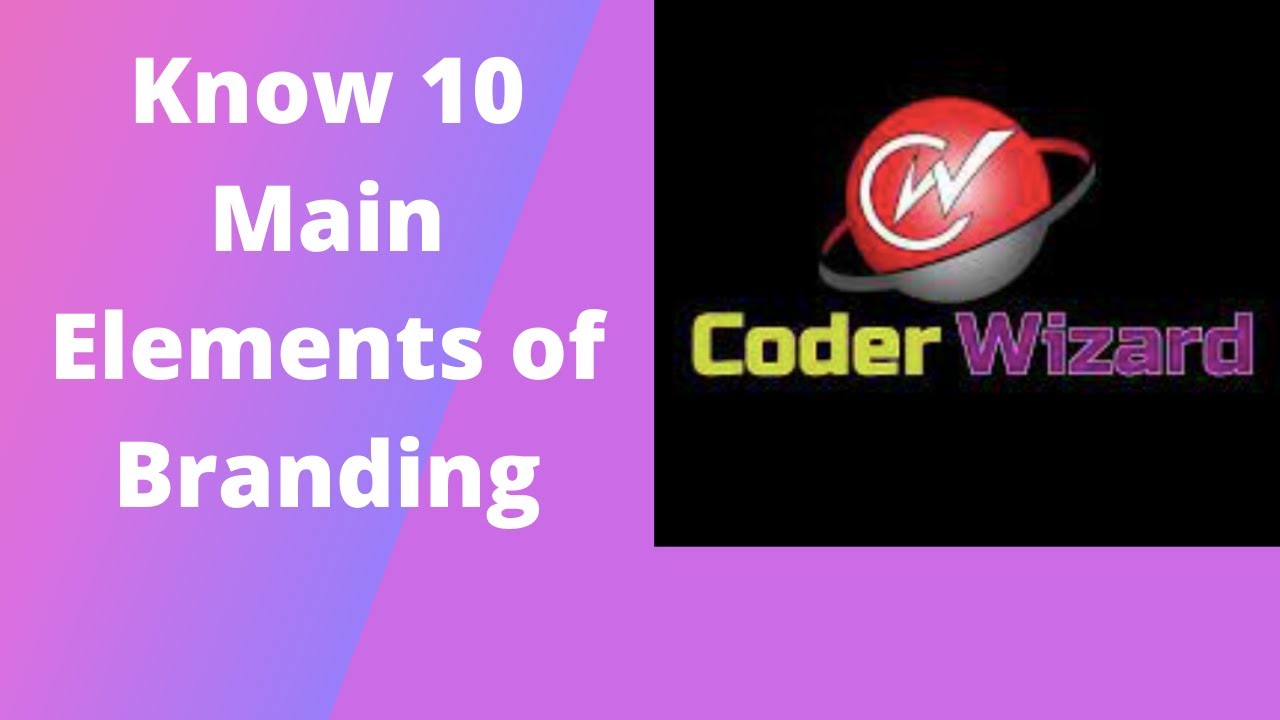 coderwizard's tweet card. Know The 10 Main Elements of Branding | Coderwizard Inc.