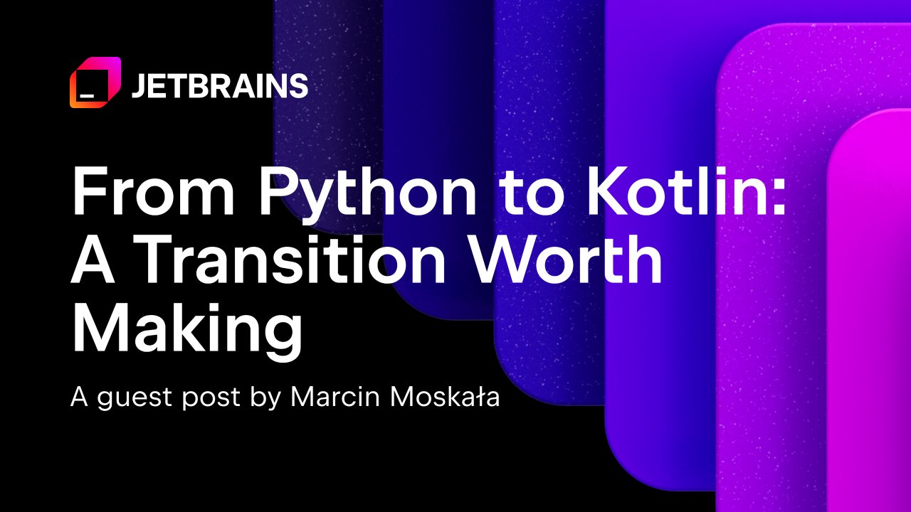 kotlin's tweet card. Discover why more teams are moving their backend projects to Kotlin for better safety, and scalability in this article by Marcin Moskała.