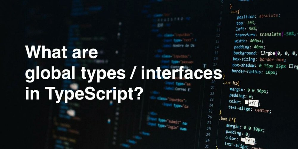 tomoy_en's tweet card. Do you know what global types/interfaces are? In TypeScript, we can use types/interfaces declared in...