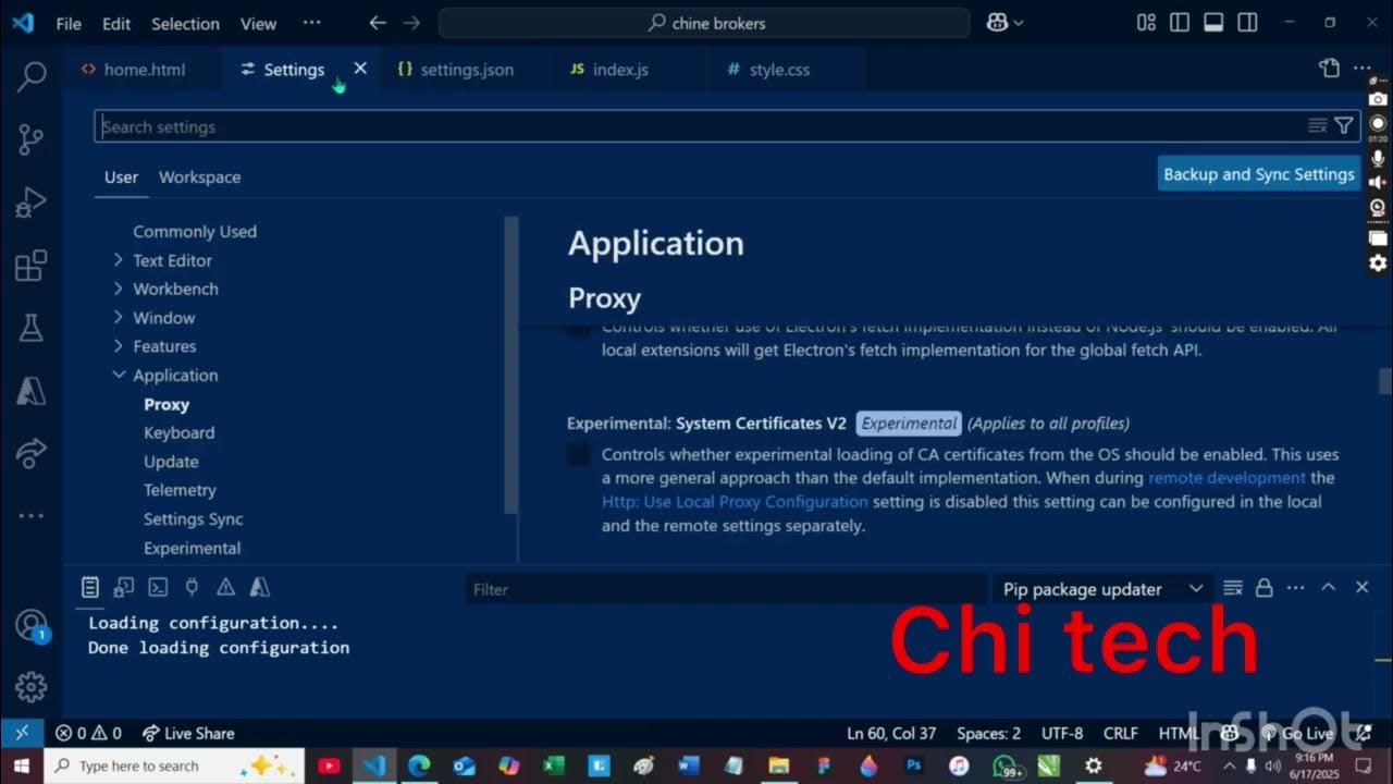 ChineduOko54093's tweet card. Changing theme settings on vs code with code lines#code #pythonandd...
