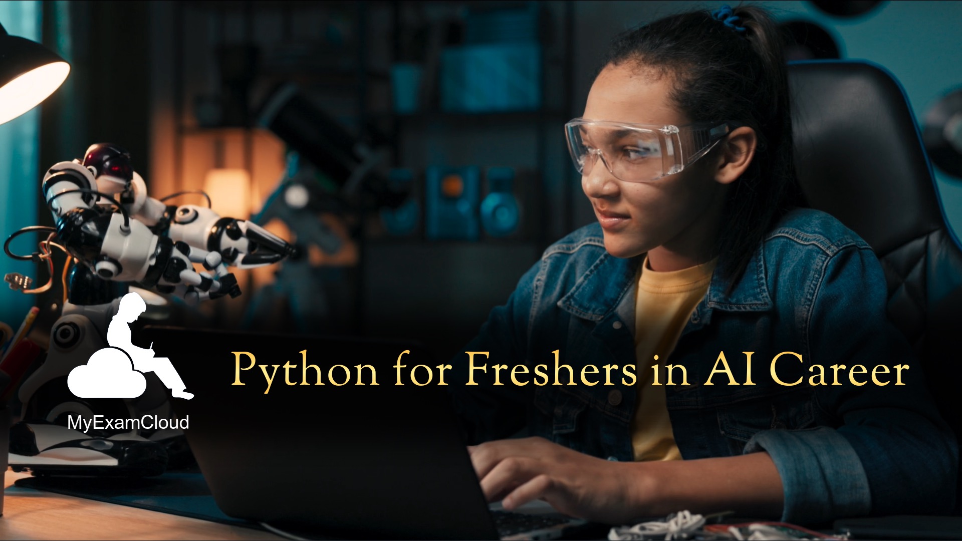 epractizelabs's tweet card. MyExamCloud Blog Article - Python for Freshers in AI Career: Skills, Certifications, and Job Tips