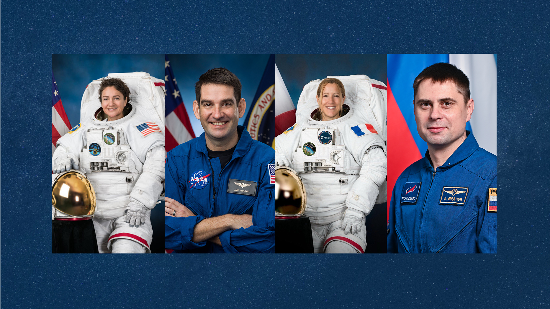 Space_Station's tweet card. As part of NASA’s SpaceX Crew-12 mission, four crew members from three space agencies will launch no earlier than Sunday, Feb. 15, 2026, to the International