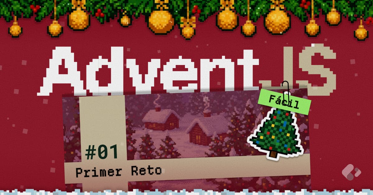 deRoloAndi's tweet card. Resuelve el reto #1 de AdventJS con JavaScript, TypeScript o Python. 🎁 Filtrar los regalos defectuosos. Mejora tus habilidades de programación con desafíos navideños.