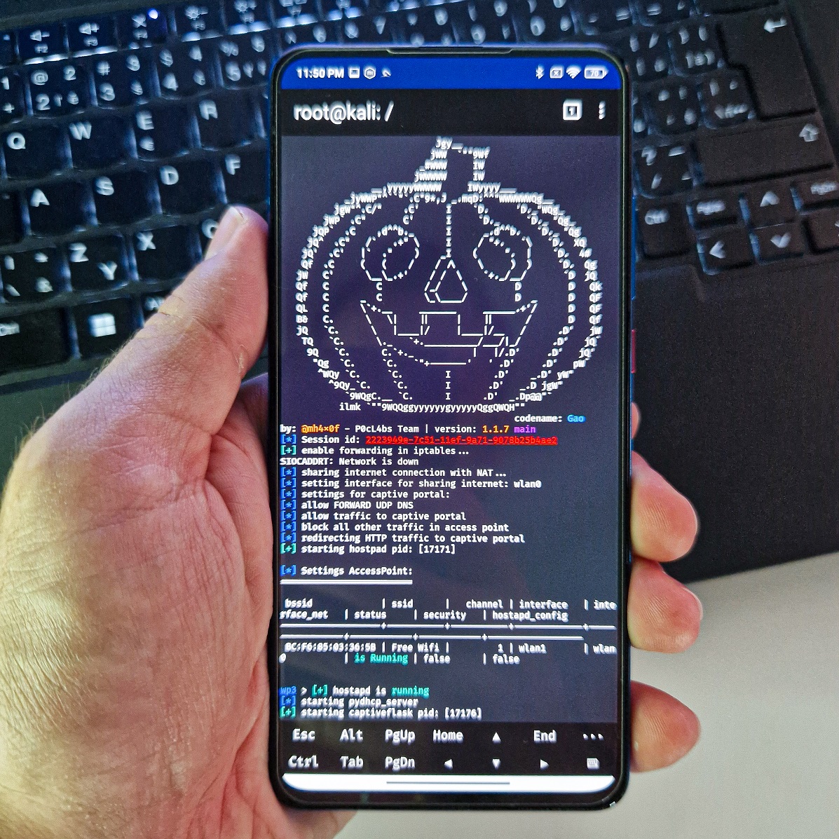 corvus_ddoskrom's tweet card. WiFiPumpkin3 is a powerful framework designed for rogue access point attacks and network security testing. It allows security researchers, and red teamers to create fake Wi-Fi networks, custom...