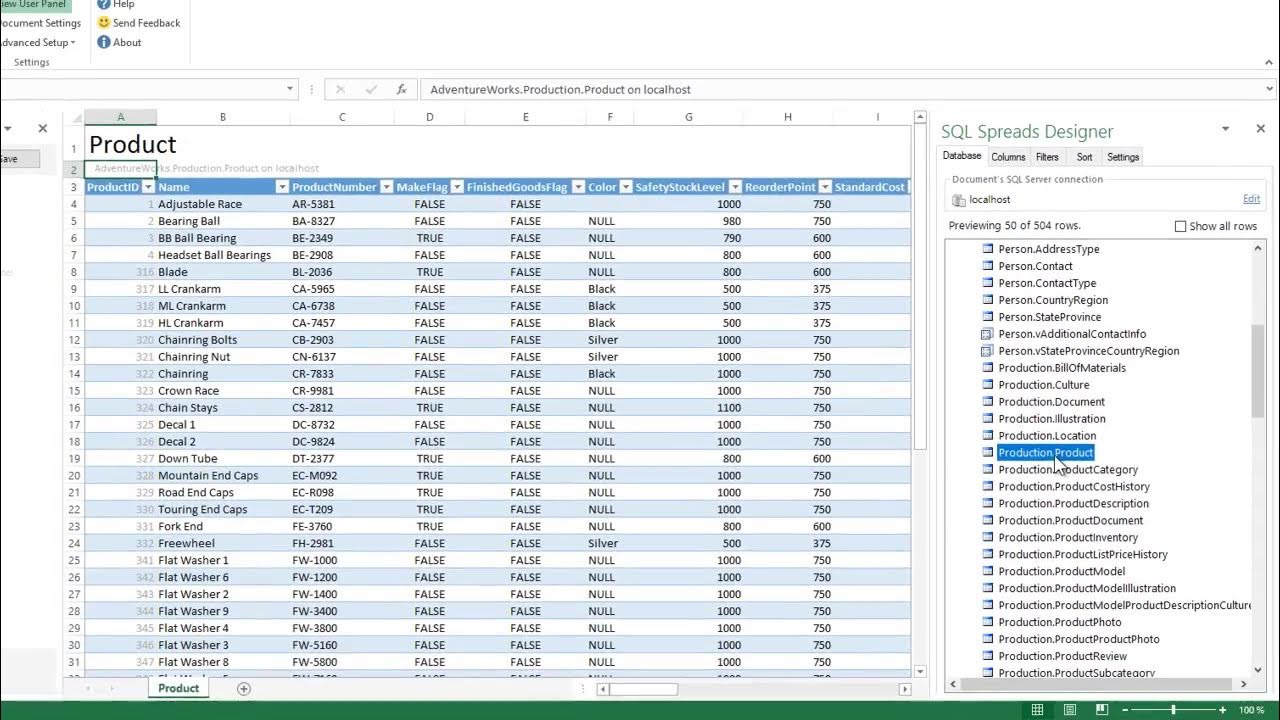 SQLSpreads's tweet card. How to use the SQL Spreads Excel Add In to update the data in a SQL...