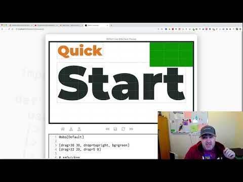 gep13's tweet card. GitPitch and OBS
