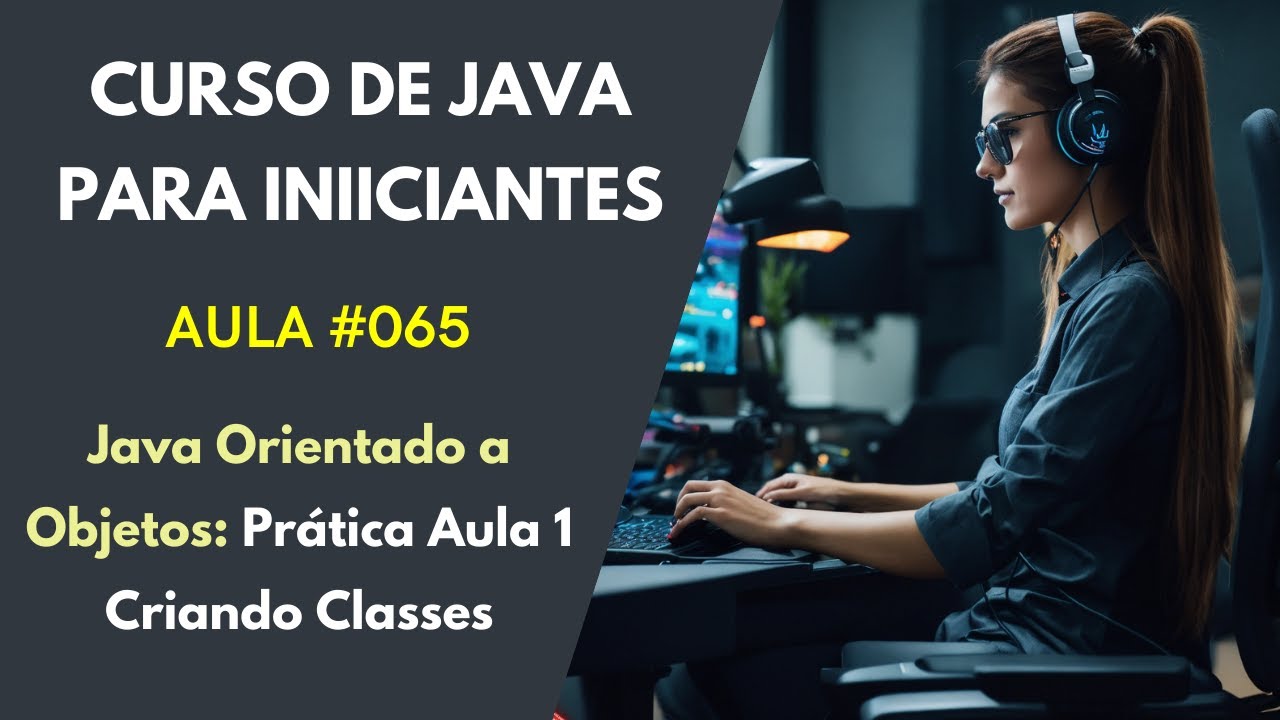 juliobattisti's tweet card. Curso Grátis de Java Para Iniciantes - Aula 065 - Java Orientado a...