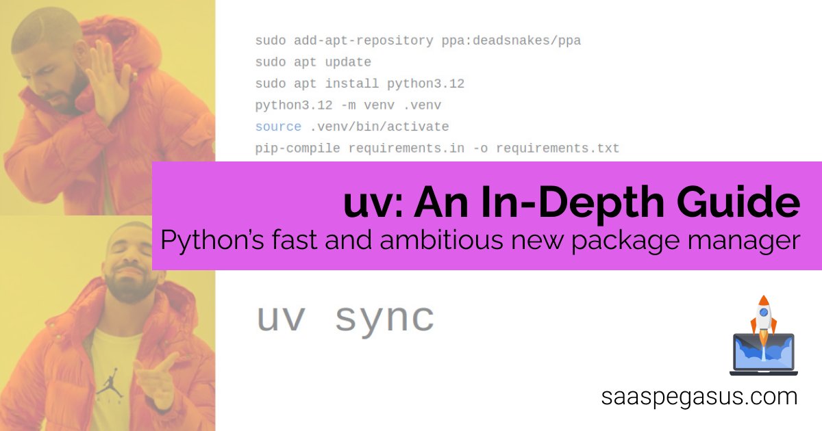 czue's tweet card. A comprehensive guide on why and how to start using uv—the package manager (and much more) that's taken the Python world by storm.
