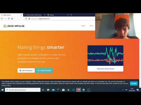 juanfelixmateos's tweet card. Primeros pasos en AI con Edge Impulse y Arduino. Tutorial 1 de 3