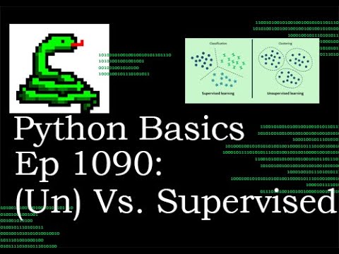 Python_Basics's tweet card. Python Basics Tutorial Supervised and Unsupervised Learning ||...