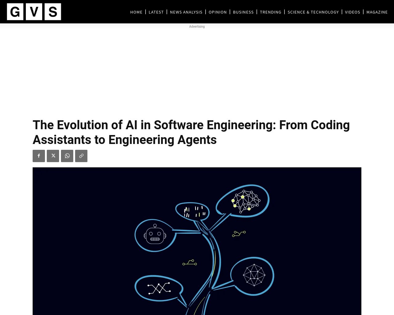 managetech_inc's tweet card. 要約: 大規模言語モデル（LLMs）の急速な進化により、ソフトウェアエンジニアリングの分野に大きな影響を与えて