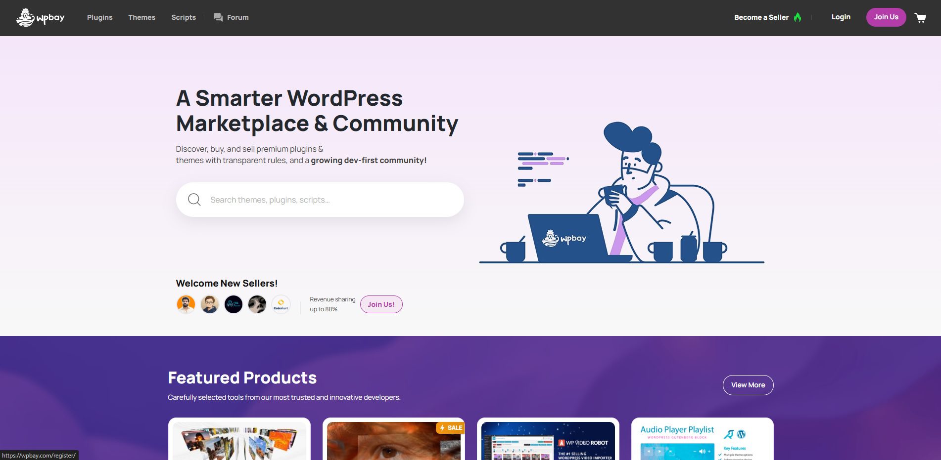 code2revolution's tweet card. Join the WordPress marketplace that puts developers first and sell your plugins and themes with higher commissions, flexible licensing, and powerful tools.