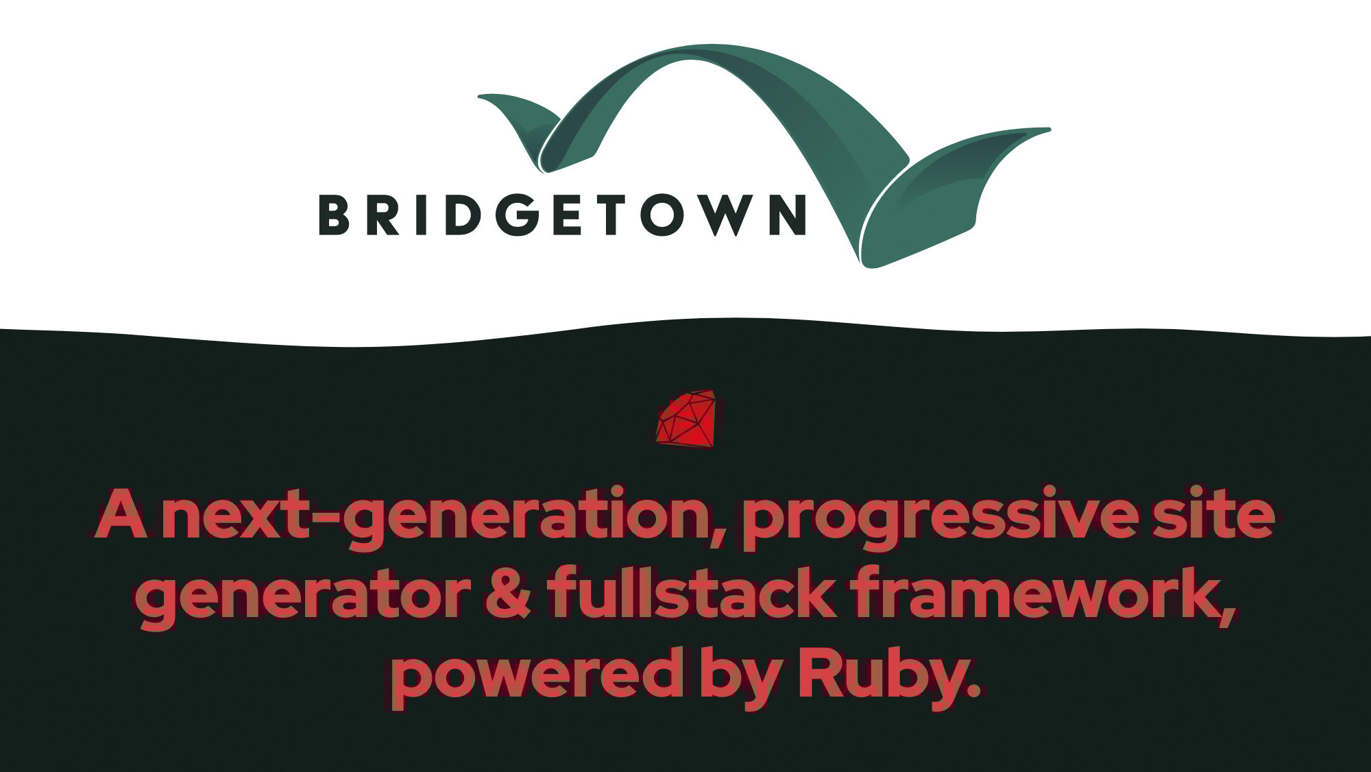 bridgetownrb's tweet card. Join a chorus of friendly Ruby & Web developers who are using Bridgetown to build modern, fast, ergonomic production deployments.