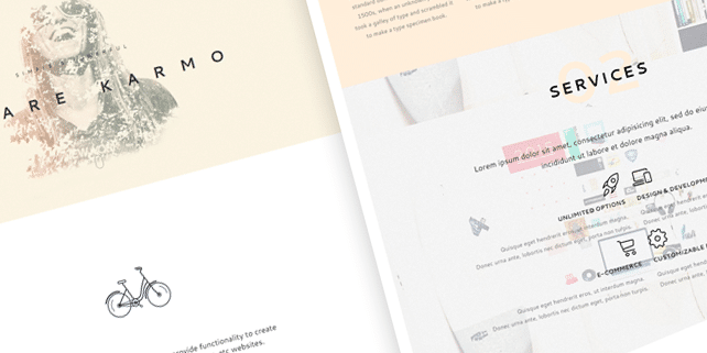 design_hooks's tweet card. Karmo is simple yet a flexible and creative HTML template with lots of awesome elements. It’s based on Bootstrap, has a responsive design, well commented code and plenty of other […]