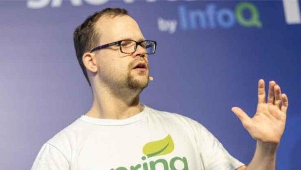 UtahJava's tweet card. This event will be in-person only * 6pm Pizza * 6:30-7:45 **Presentation** * 7:45-8:00 Group Discussion / Q&A * 8:00 Door prizes **Josh Long** (@starbuxman) is the Spring