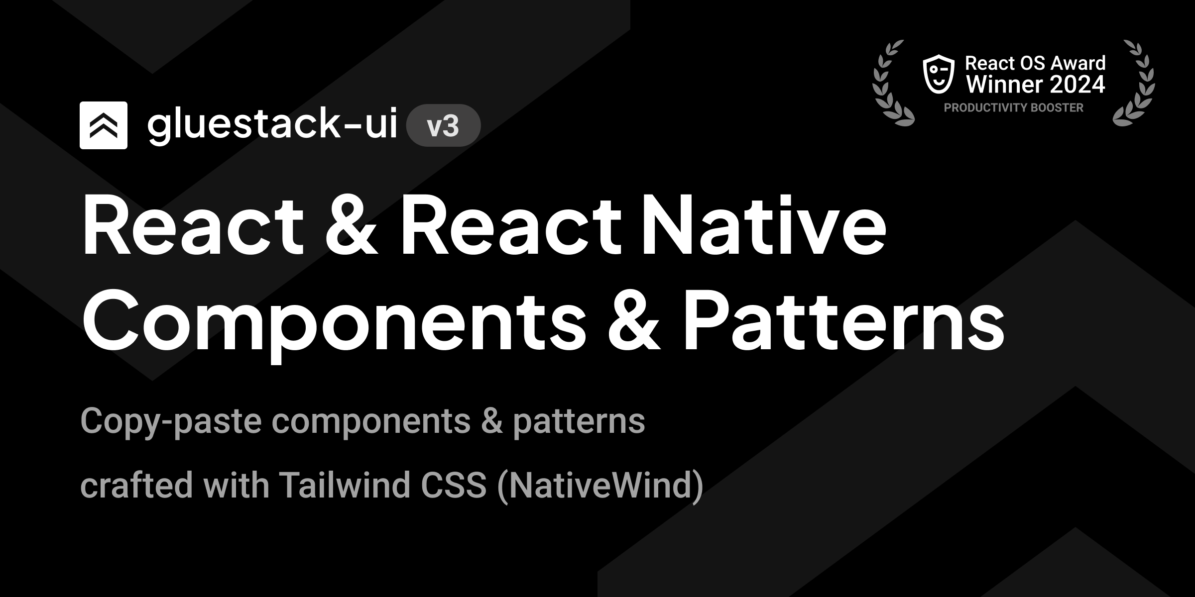gluestack's tweet card. Copy-paste universal, accessible and beautifully designed components & patterns crafted with Tailwind CSS (NativeWind) for React Native, Next.js, Expo & React.