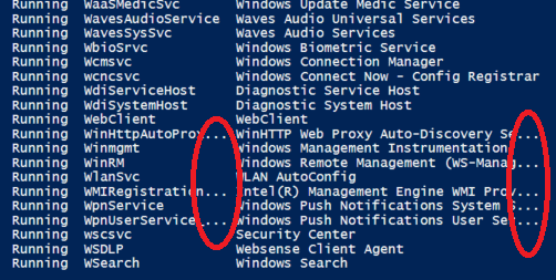 AshishMahajanAI's tweet card. I was recently asked to get a list of all of the services running on one of the boxes we have SQL Server Instances running on. Which was simple enough using Get-Service. There are even some handy f…
