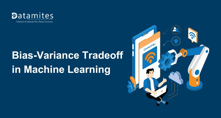 DataMites's tweet card. Discover the concept of the Bias-Variance Tradeoff in Machine Learning understand how bias and variance impact model performance, learn techniques to balance them, and explore real-world examples to...