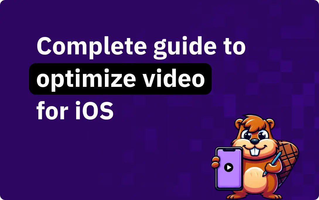 iOSDev_Swift's tweet card. Optimize iOS videos with MP4, H.264/HEVC codecs, and proper resolution to deliver smooth playback, reduce load times, and enhance visual quality across Apple devices.