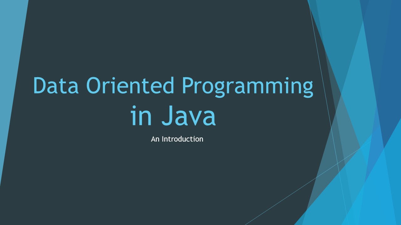 a2zstartup's tweet card. Data Oriented Programming in Java - Devsena Mishra