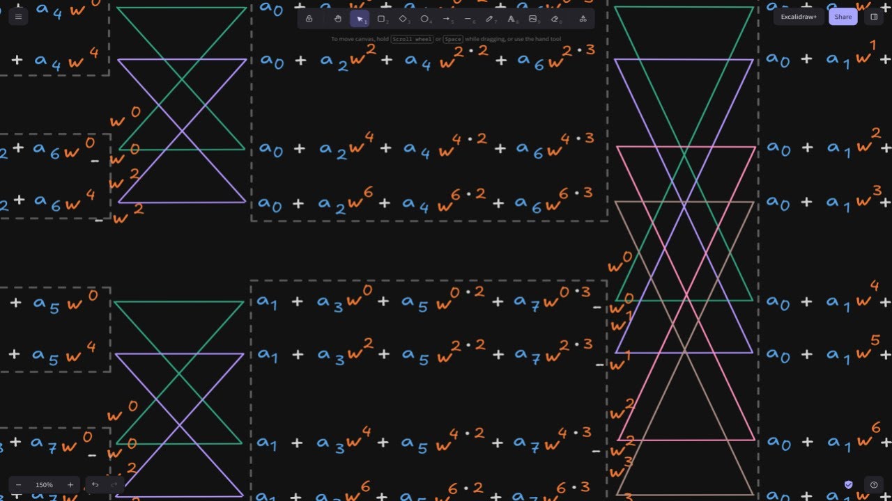 ProgrammerSmart's tweet card. Fast Fourier Transform Butterfly Example | Part 5