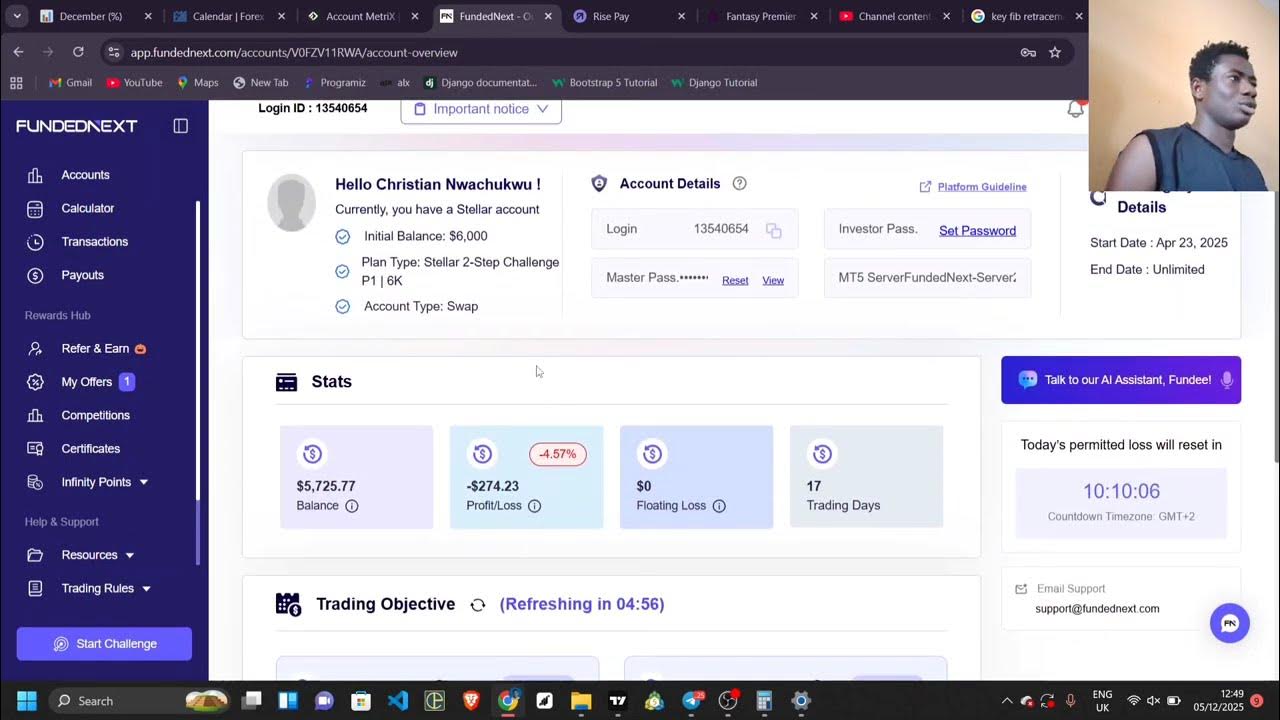 Programmerchriz's tweet card. Weekly Review • 06/12/2025